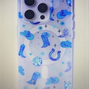 Sonix "Disco Cowgirl" Pattern iPhone 15 Pro Phone Case - BRAND NEW! GREAT DEAL
